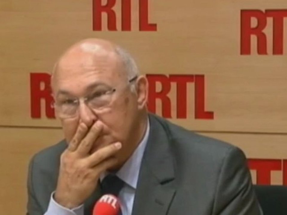 Le lapsus de Michel Sapin : "la foudre d'Arnaud Montebourg"