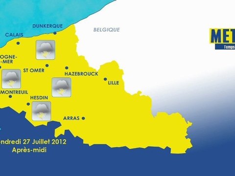 Opal'TV - La météo du vendredi 27 juillet 2012