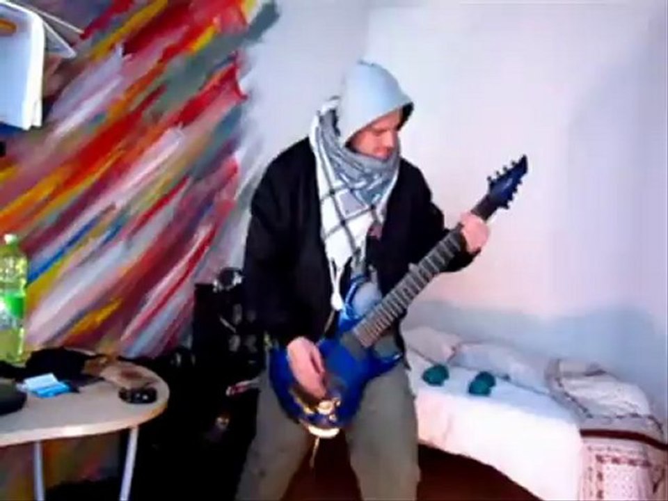 rock guitar baritone video-mix