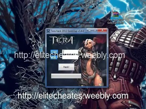 Tera hack 2012 Gold Exp v.4.30