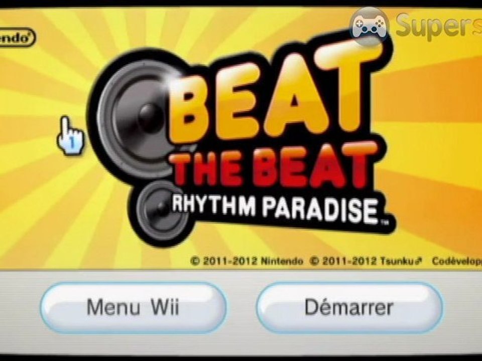 Beat The Beat Rhythm Paradise Wii Les 20 premières minutes