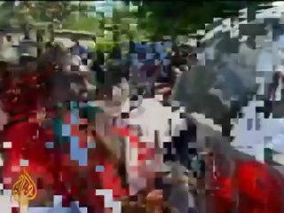 Haitian anger over cholera response