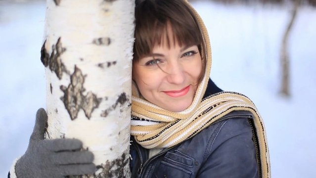 Красивая девушка.