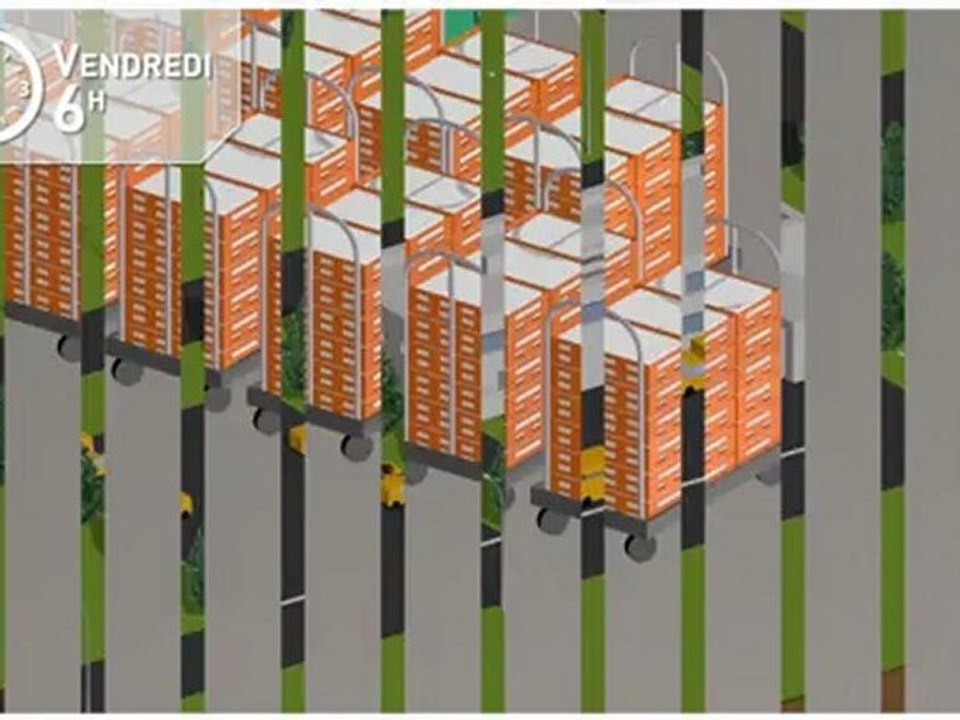 La Poste : Paul vient d'envoyer une lettre verte à sa grand-mère, suivons ensemble son trajet