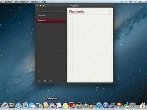 OS X Mountain Lion : Rappels