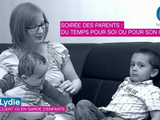 Lydie - Cliente Garde d'Enfants O2 "Soirée des parents" témoigne