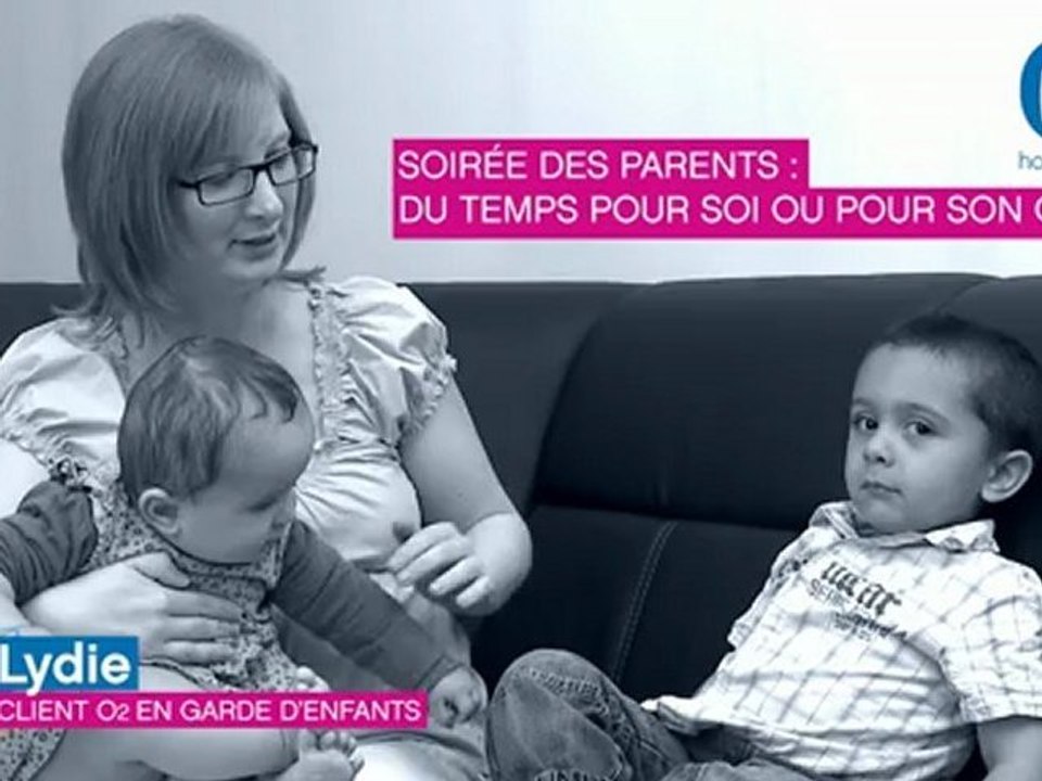 Lydie - Cliente Garde d'Enfants O2 "Soirée des parents" témoigne