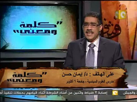 كلمة ومعنى - د. ضياء رشوان: المشاركة السياسية
