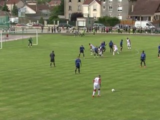 Les buts contre Sedan et Troyes