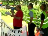 PSA : près de deux mille salariés ont débrayé à Rennes-La Janais