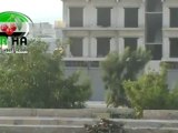 Syria فري برس أريحا   مرور رتل من الزيلات العسكرية في مدينة أريحا 25 7 2012 Idlib