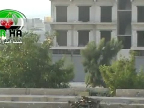 Syria فري برس أريحا مرور رتل من الزيلات العسكرية في مدينة أريحا 25 7 2012 Idlib