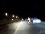 Extreme Road Rage : Voiture tente de percuter des motards