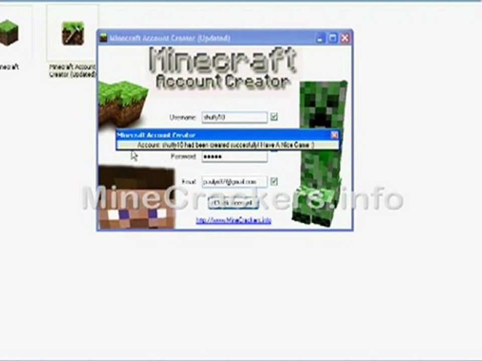 Minecraft Account Creator
