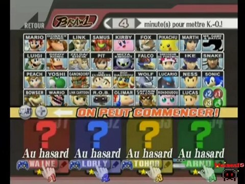 Détente sur Super Smash Bros Brawl Partie 2