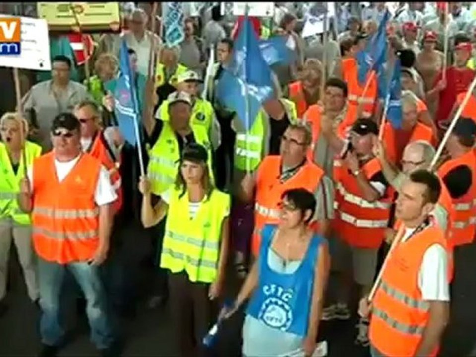 PSA La Janais : les salariés se mobilisent contre les 1.400 suppressions de postes