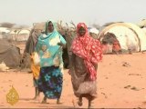 Somali children in refugee camps suffer from  lack of aid