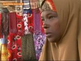 Somalis flee drought-afflicted town