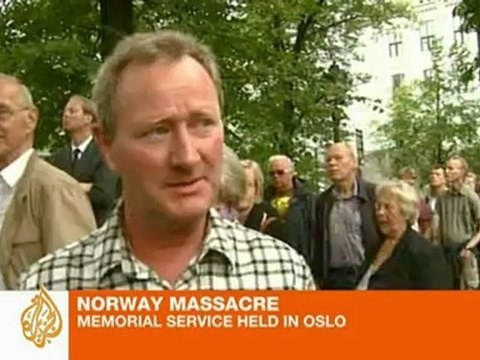 Norway mourns victims at memorial service