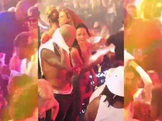 Download Video: Chris Brown Sweats It Out, French Style