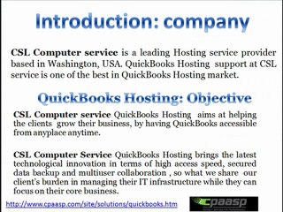 Quickbooks Hosting
