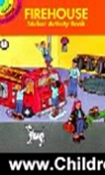 Children Book Review: Firehouse Sticker Activity Book (Dover Little Activity Books) by Cathy Beylon