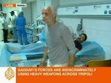 Tripoli hospitals struggle to cope with injuries