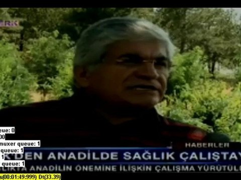 DTK~KCD Ji bo di xizmetên Tendirustiyê de girîngiya Zimanê Dayikê civiyan~2~ bi tirkî-2012 07 24