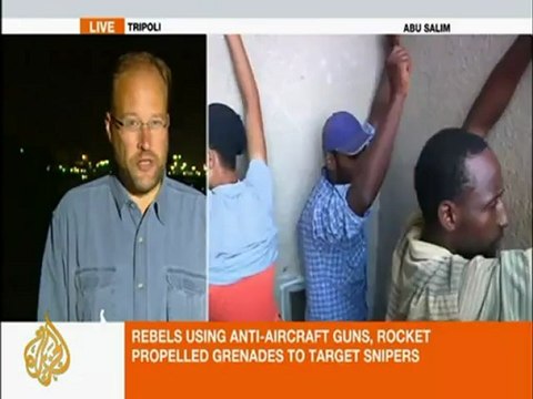 Al Jazeera's James Bays reports live from Tripoli