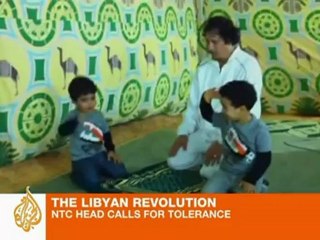 Libya's new leader calls for civil state