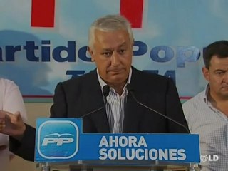 Arenas advierte de que cualquier subida de impuestos supone una "barbaridad"