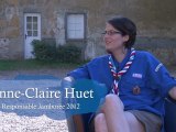 Interview d'Anne-Claire Huet, Responsable Nationale Scouts-Guides