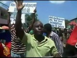Haitians urge UN peacekeepers to leave