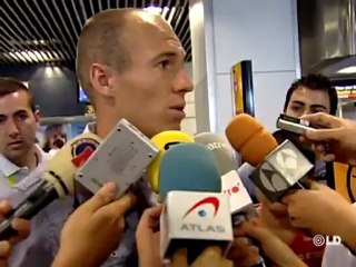 Robben: "Yo no quería irme, pero el Madrid quería venderme"