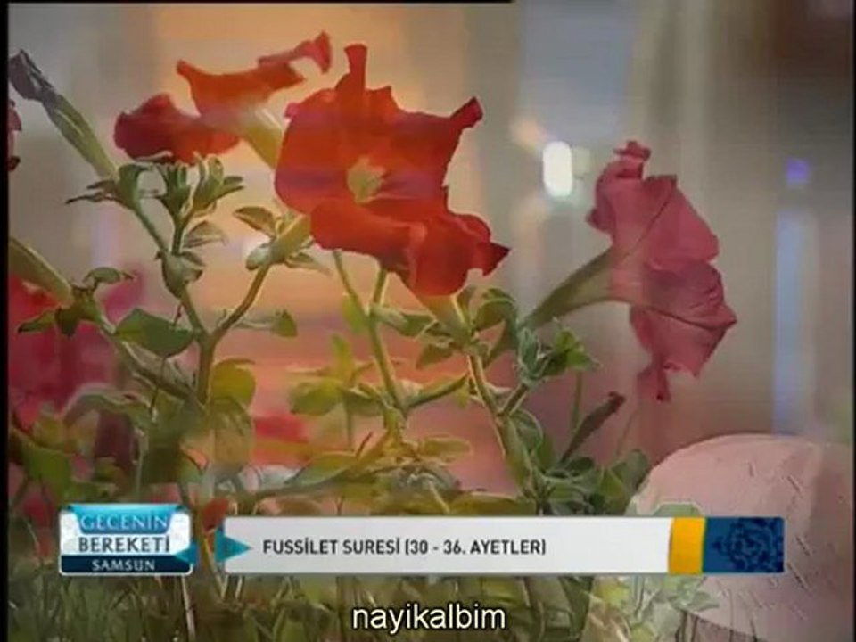1 Fussilet süresi SAMSUN Gecenin bereketi Ramazan 2012 STV