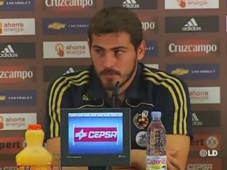 Casillas: "El camino que llevamos a Sudáfrica es impecable"