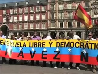 Download Video: Manifestación de la Plataforma Democrática de Venezuela en Madrid