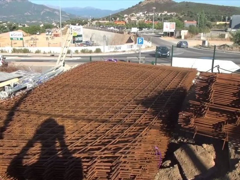 Travaux du stade - 26/07/12