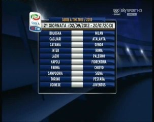 Calendario Serie A Tim Stagione 2012-2013 ***26 luglio 2012***
