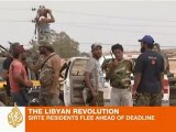 Civilians fleeing Sirte describe desperate situation