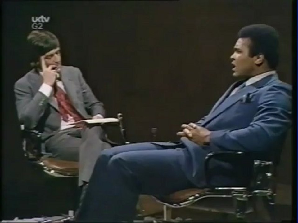 Muhammad Ali on Black & White