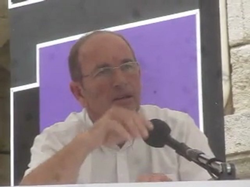 20 juillet 2012 Etienne Chouard Montpellier Rencontres de Pétrarque Démocratie Internet Iségoria Tirage au sort des constituants