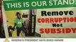 Nigeria on strike against fuel subsidy cuts