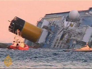 Fishing boat assists stricken cruise ship