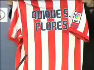 Presentación de Quique Sánchez Flores como entrenador del Atlético de Madrid