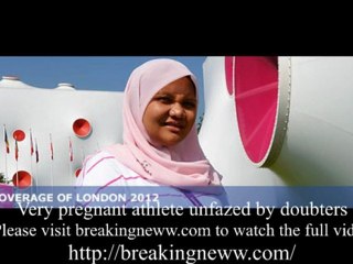 Pregnant shooter is in London and she’s very pregnant