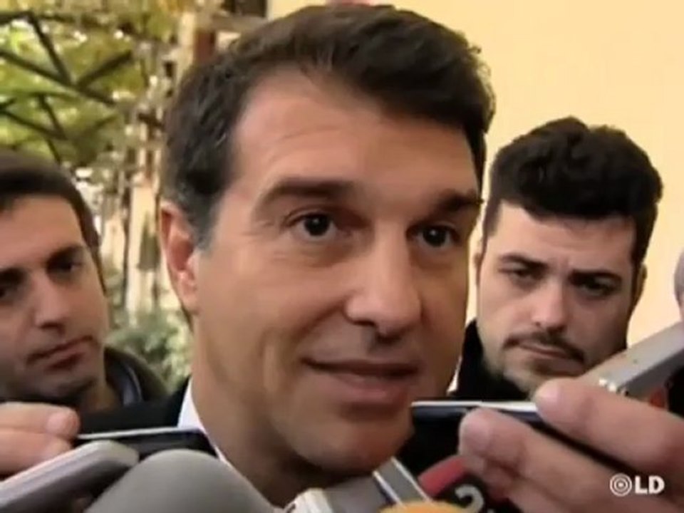 Laporta, contra la "caverna mediática": "No soportan que vayamos líderes"