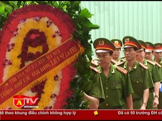 ANTÐ - Dâng hương kỷ niệm tưởng nhớ các anh hùng liệt sĩ