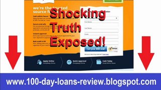 100DayLoans.com Review - Is 100 Day Loans a scam?
