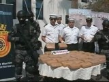 Chilean Navy captures drug boat